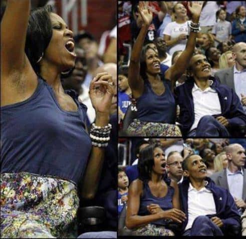 [IMAGE of Michael, aka:  Michelle Obama